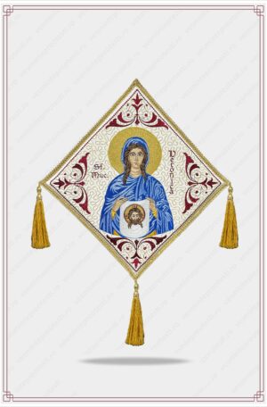 Bedernita brodata cu Sf Veronica