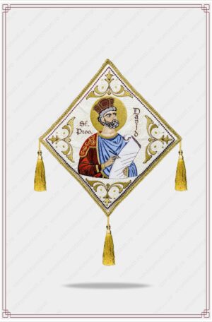 Bedernita brodata cu Sfantul Prooroc David