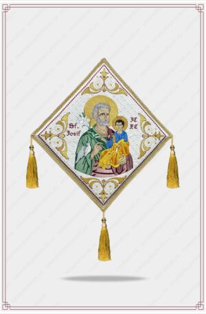 Bedernita brodata cu Sfantul Iosif