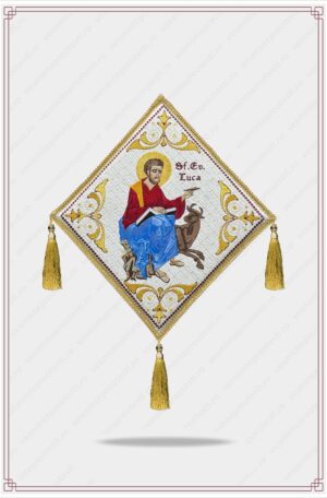 Bedernita brodata cu Sfantul Ev Luca