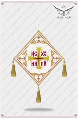 Bedernita brodata cu cruce