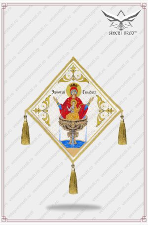 Bedernita brodata cu Izvorul Tamaduirii