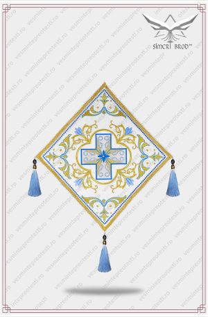 Bedernita brodata cu Sfanta Cruce - Voronet